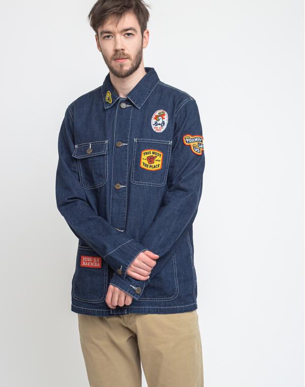 Deus Ex Machina Souvenir Chore Jacket Mid Indigo XL
