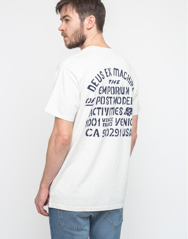 Deus Ex Machina YJ Venice Tee White Chalk M