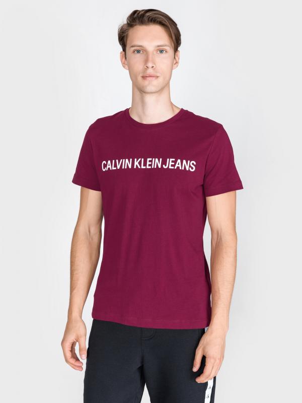 Triko Calvin Klein Červená