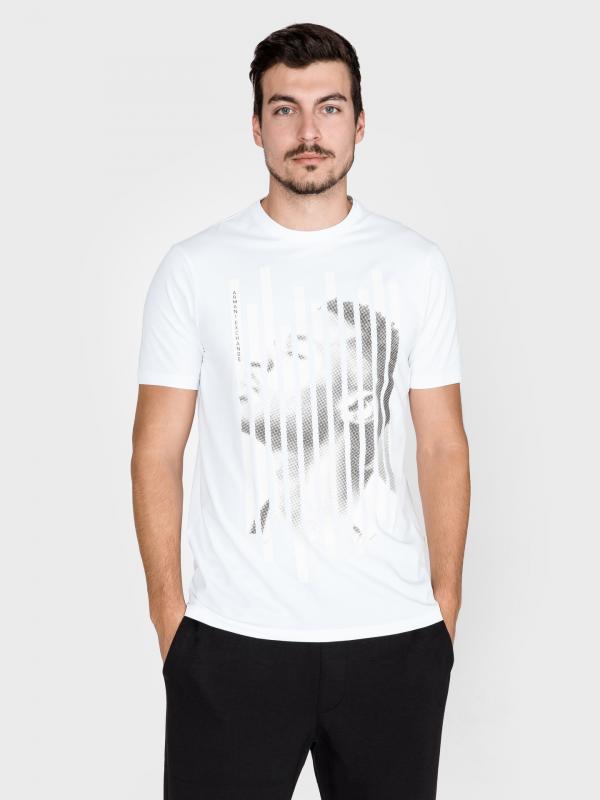 Triko Armani Exchange Bílá
