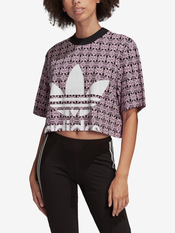 Tričko adidas Originals Aop Tee (Cp) Fialová