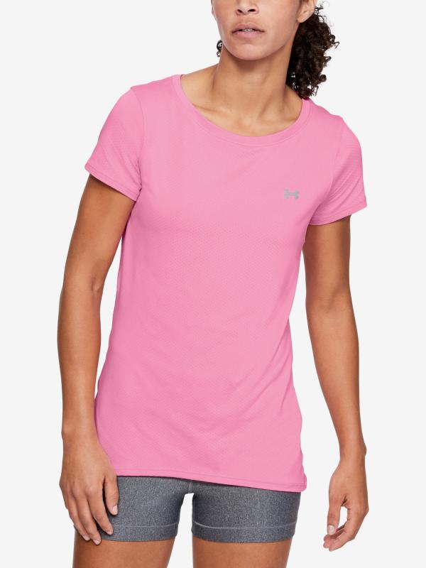 Tričko Under Armour Hg Armour Ss Růžová