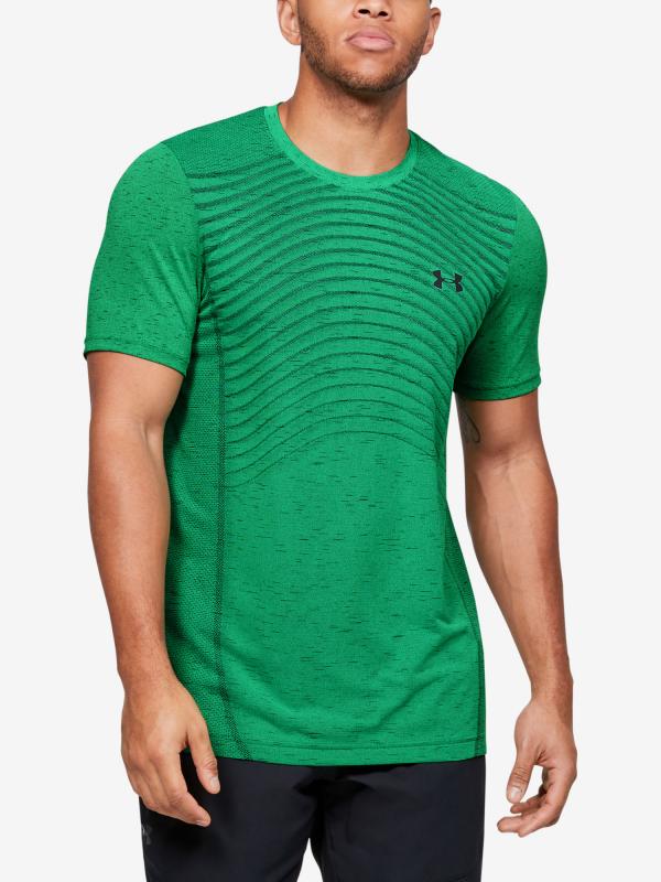 Tričko Under Armour Seamless Wave Ss Zelená