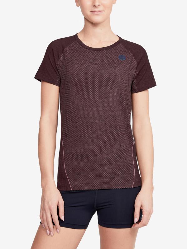 Tričko Under Armour Rush Seamless Ss Růžová