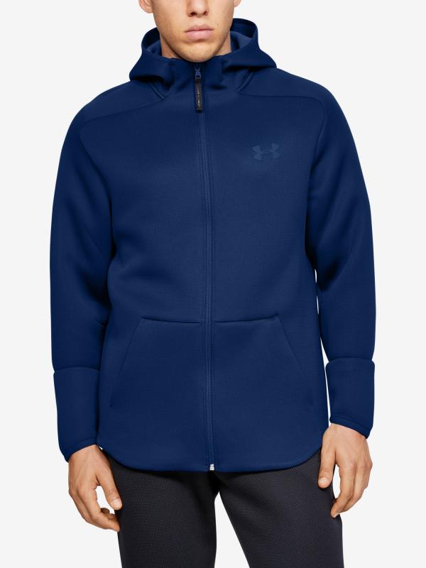 Mikina Under Armour Move Fz Hoodie Modrá