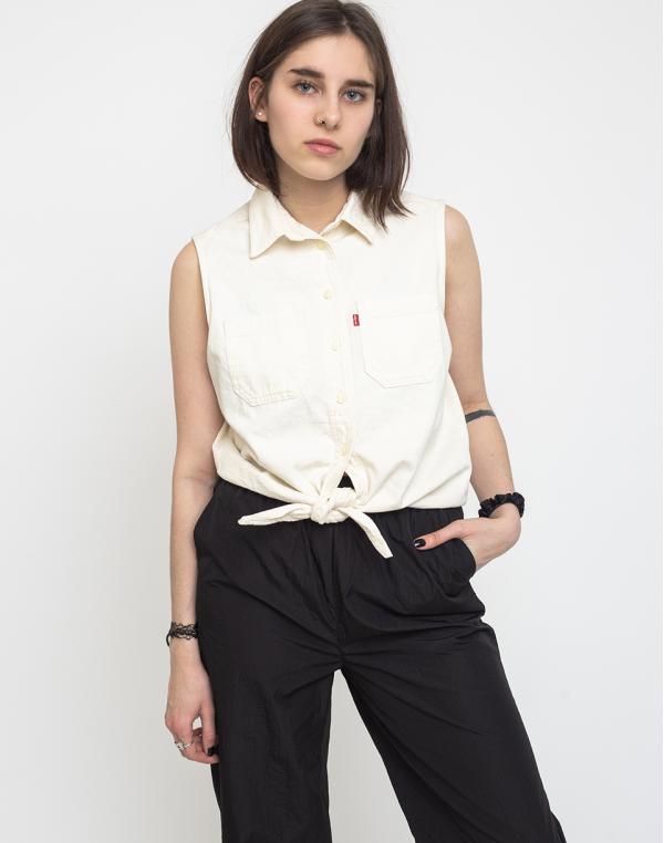 Levi's® Alina Tie Shirt White L