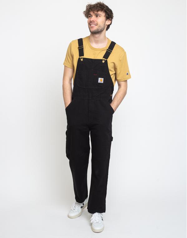 Carhartt WIP Bib Overall Black Rinsed W31/L30