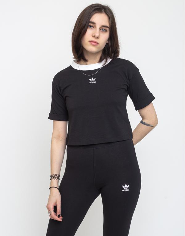 adidas Originals Crop Top Black/White 38