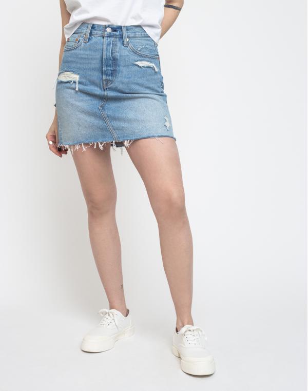 Levi's® Hr Decon Iconic Bf Skirt Med Indigo 28