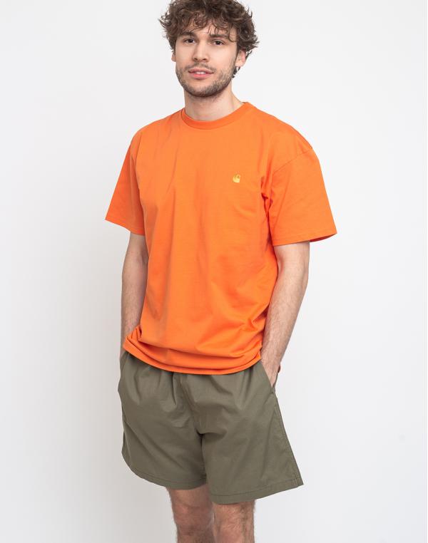 Carhartt WIP S/S Chase T-Shirt Clockwork/Gold S