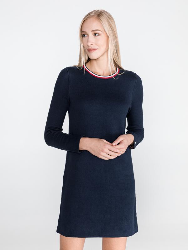 Henie Šaty Tommy Hilfiger Modrá