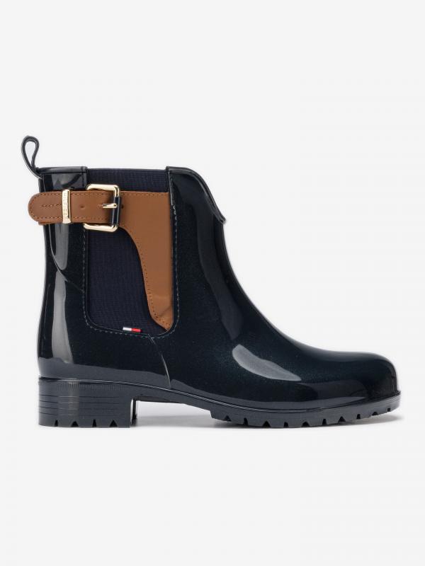 Holínky Tommy Hilfiger Modrá