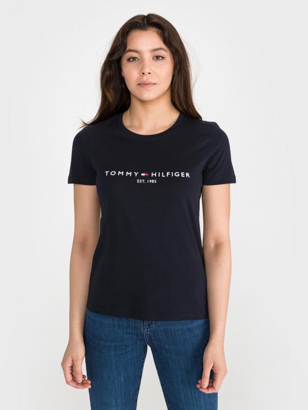 Essential Triko Tommy Hilfiger Modrá