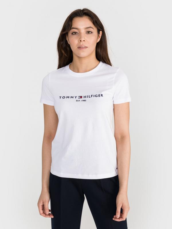 Essential Triko Tommy Hilfiger Bílá