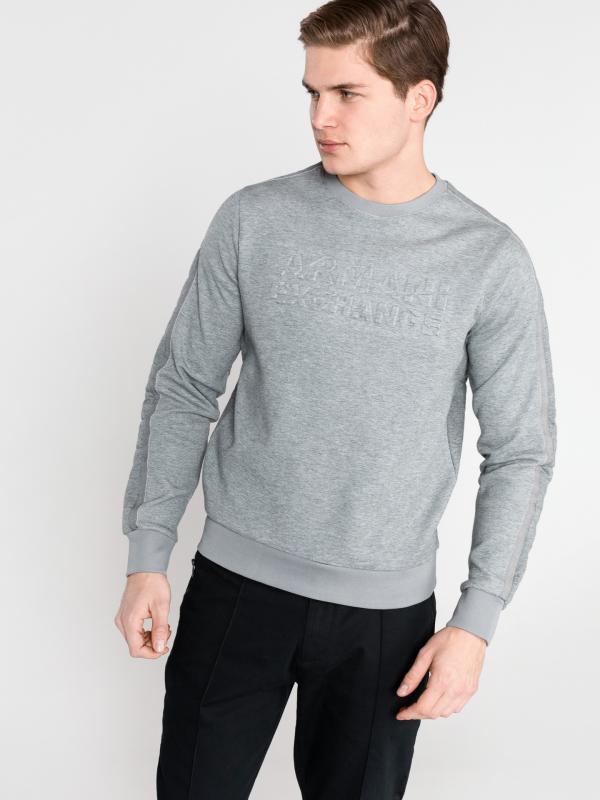 Mikina Armani Exchange Šedá