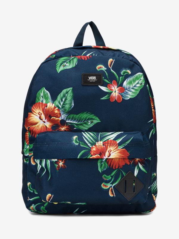 Batoh Vans Mn Old Skool Iii Bac Trap Floral Modrá