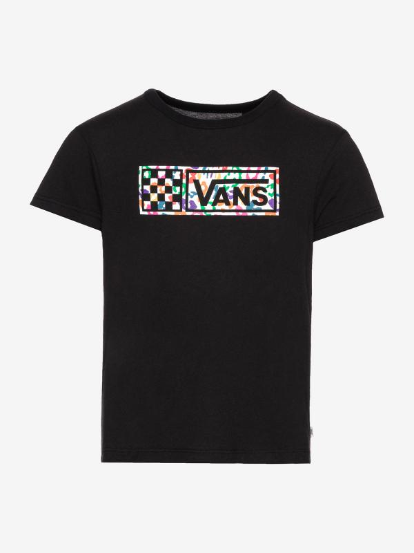 Tričko Vans Gr Rainbow Leopard Black Černá