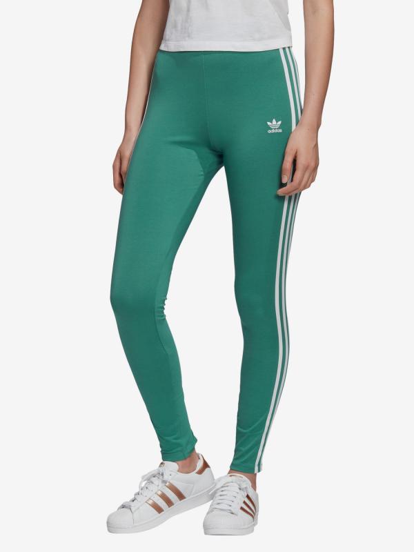 Legíny adidas Originals 3 Str Tight Zelená