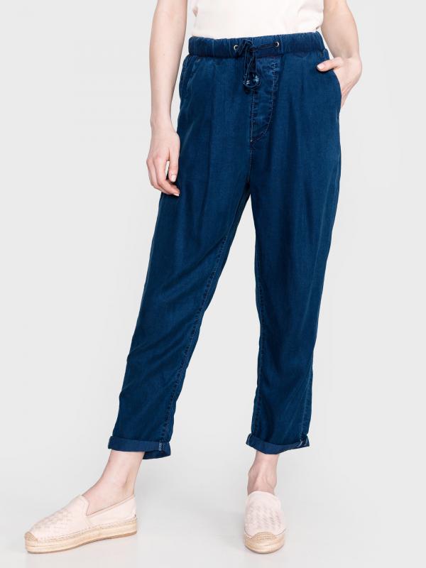Donna Kalhoty Pepe Jeans Modrá