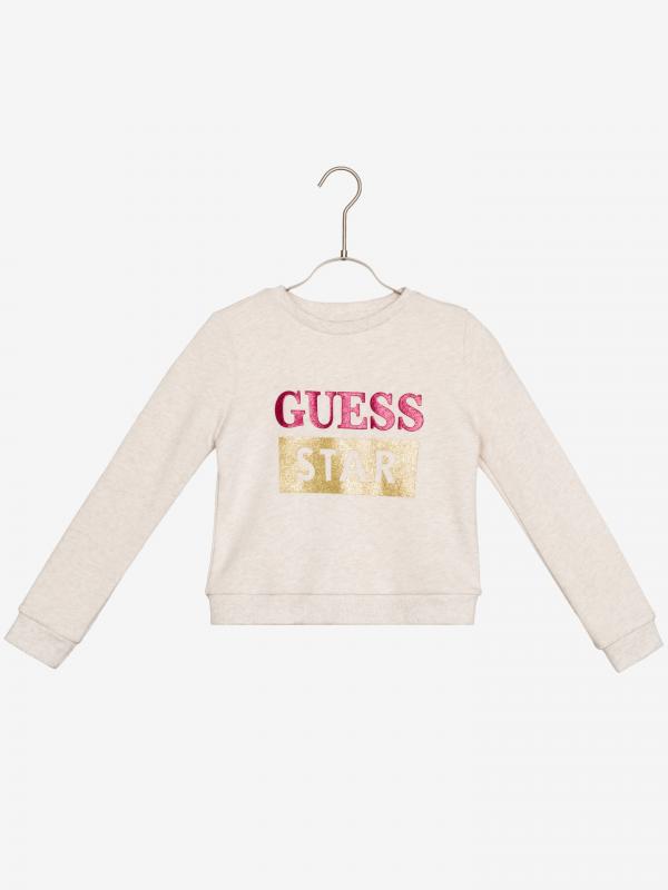 Mikina dětská Guess Bílá