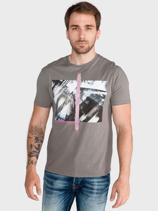 Triko Armani Exchange Šedá