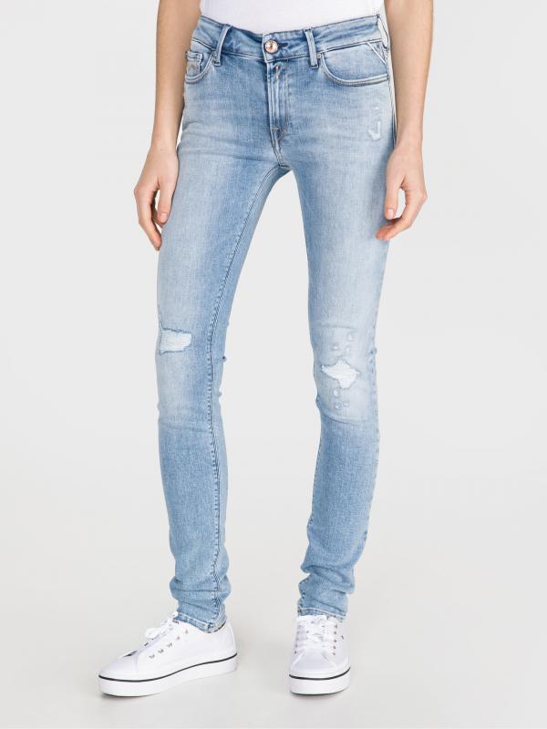 New Luz Jeans Replay Modrá