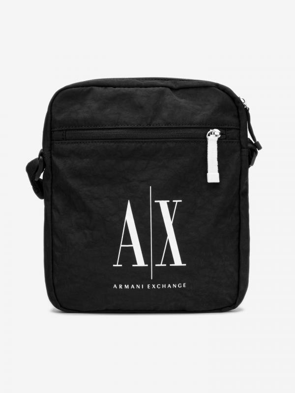 Cross body bag Armani Exchange Černá