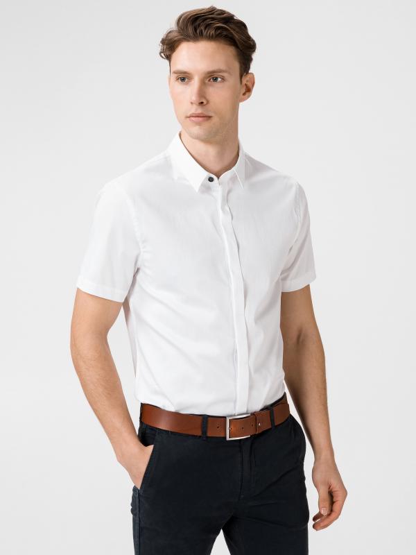 Košile Armani Exchange Bílá