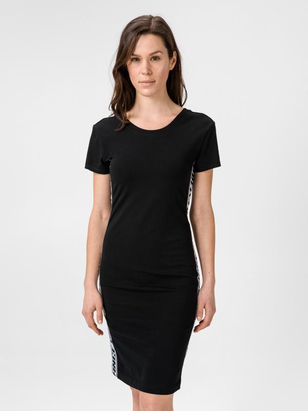 Šaty Armani Exchange Černá