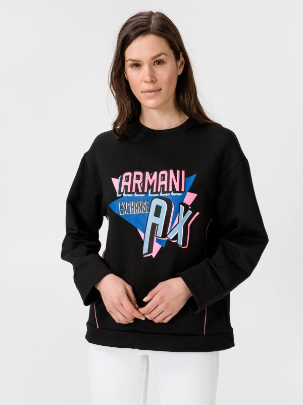 Mikina Armani Exchange Černá