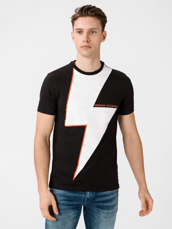 Triko Armani Exchange Černá
