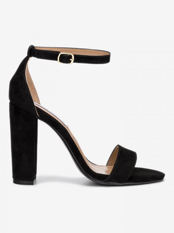 Carrson Boty na podpatku Steve Madden Černá