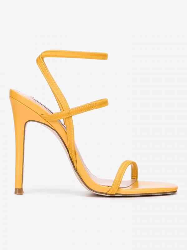 Nectur Boty na podpatku Steve Madden Žlutá