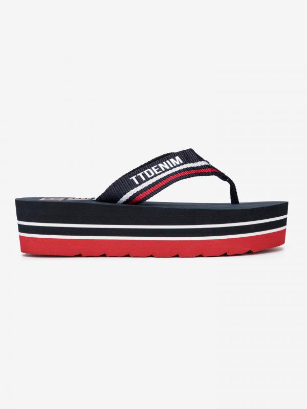 Žabky Tom Tailor Denim Modrá