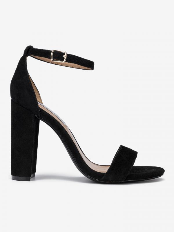 Carrson Boty na podpatku Steve Madden Černá