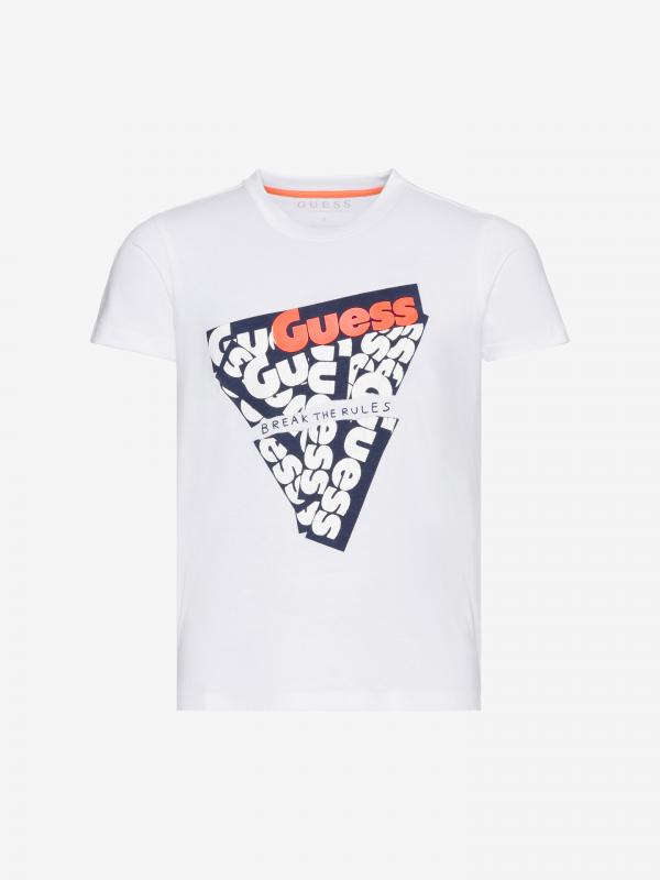 Triko dětské Guess Bílá