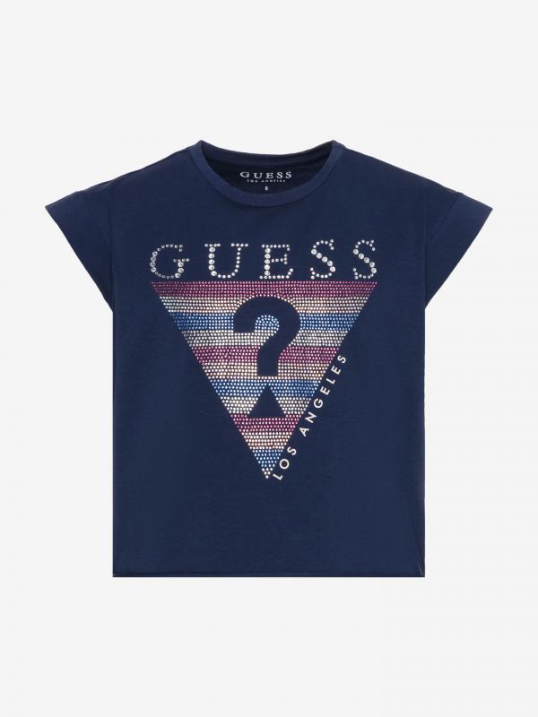 Triko dětské Guess Modrá