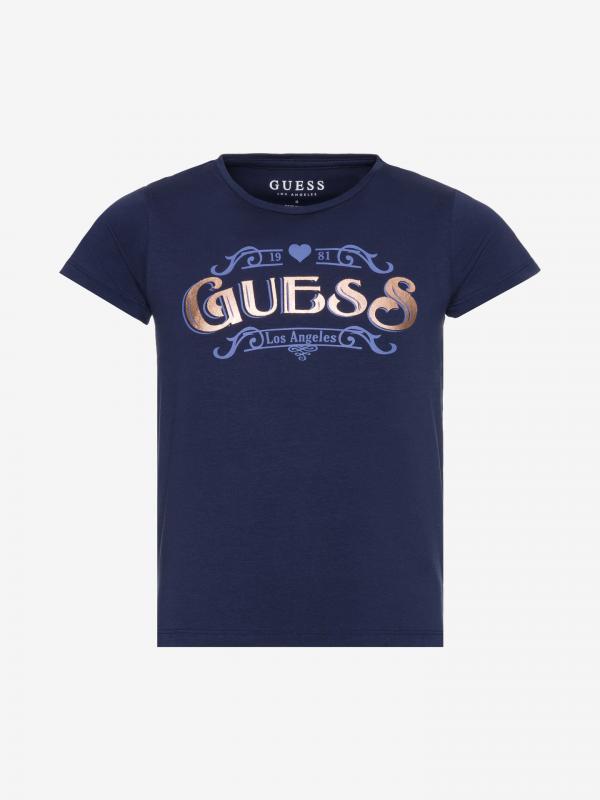 Triko dětské Guess Modrá
