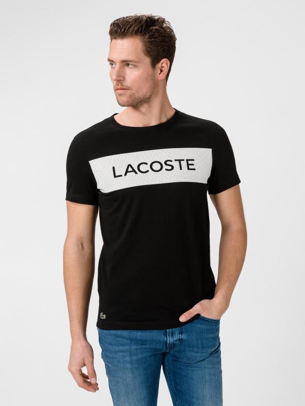 Triko Lacoste Černá