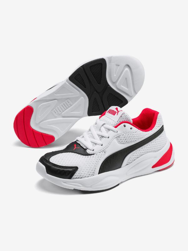 Boty Puma 90S Runner Mesh Jr Bílá