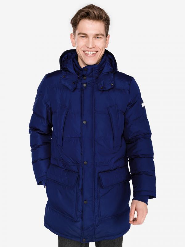 Parka Tommy Hilfiger Modrá