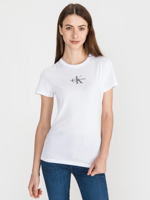 Triko Calvin Klein Bílá