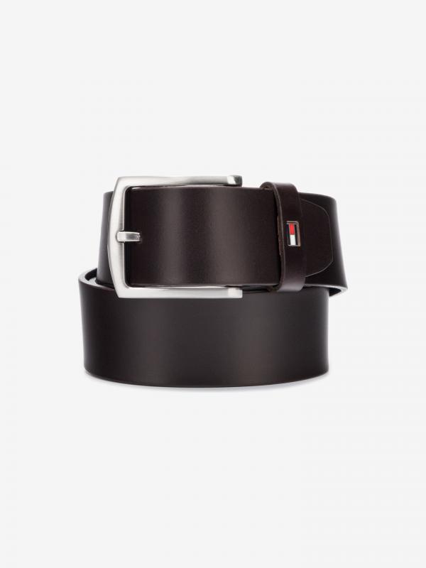 New Denton Pásek Tommy Hilfiger Hnědá