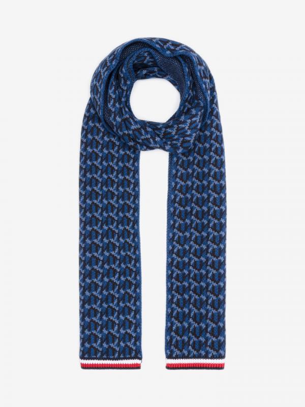 Šála Tommy Hilfiger Modrá