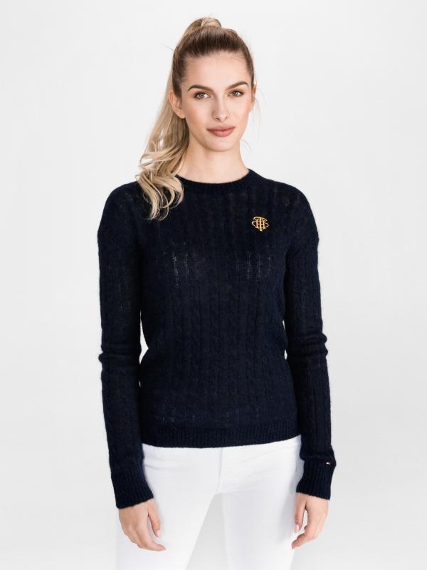 Essential Svetr Tommy Hilfiger Modrá