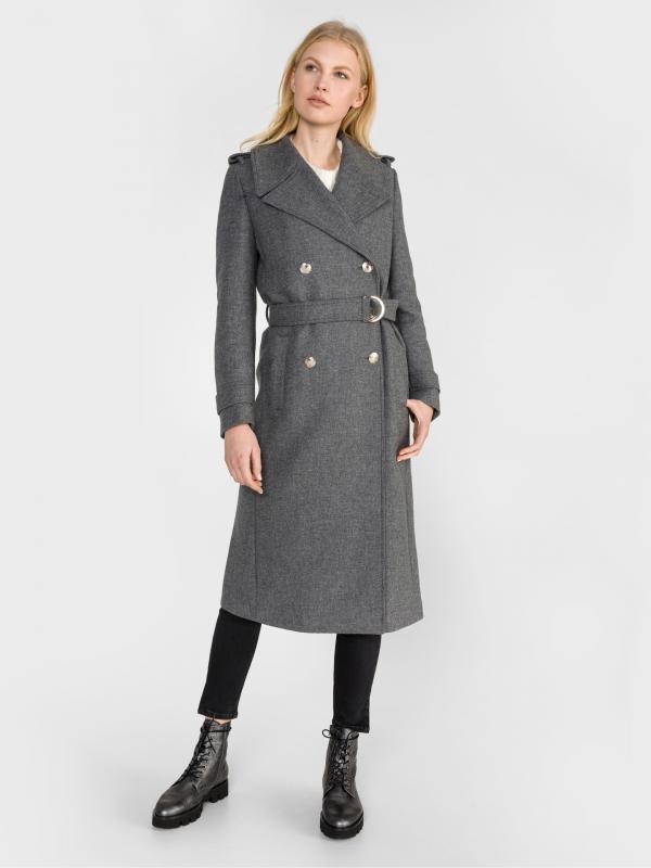 Belle Kabát Tommy Hilfiger Šedá