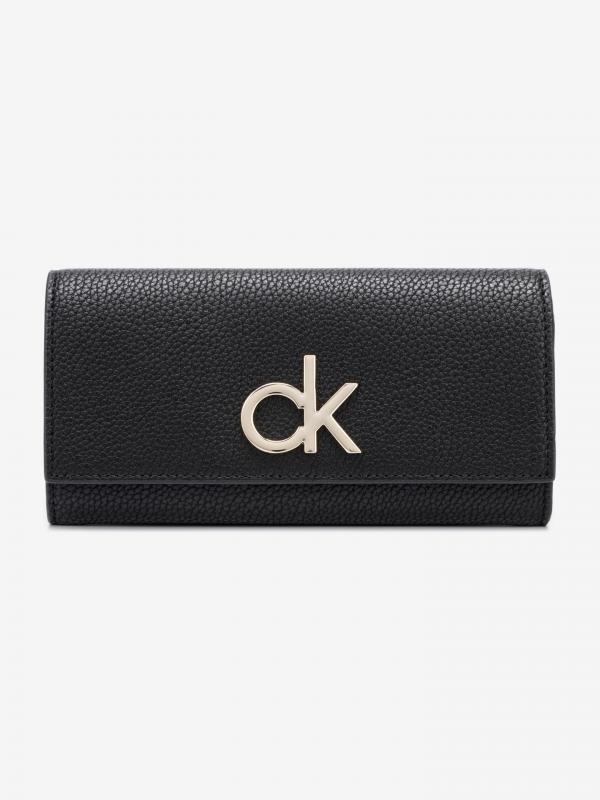 Re-Lock Large Peněženka Calvin Klein Černá