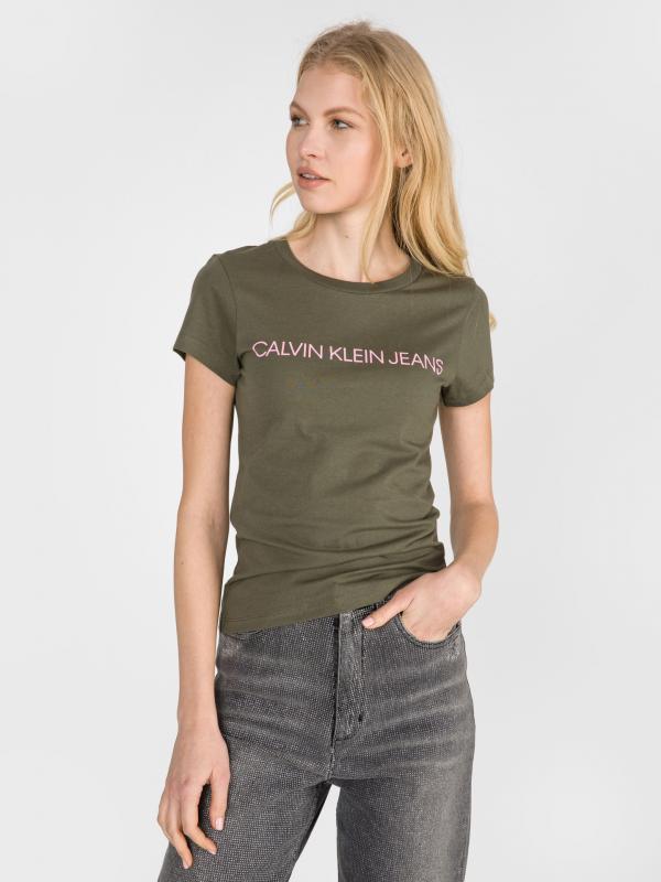 Triko Calvin Klein Zelená