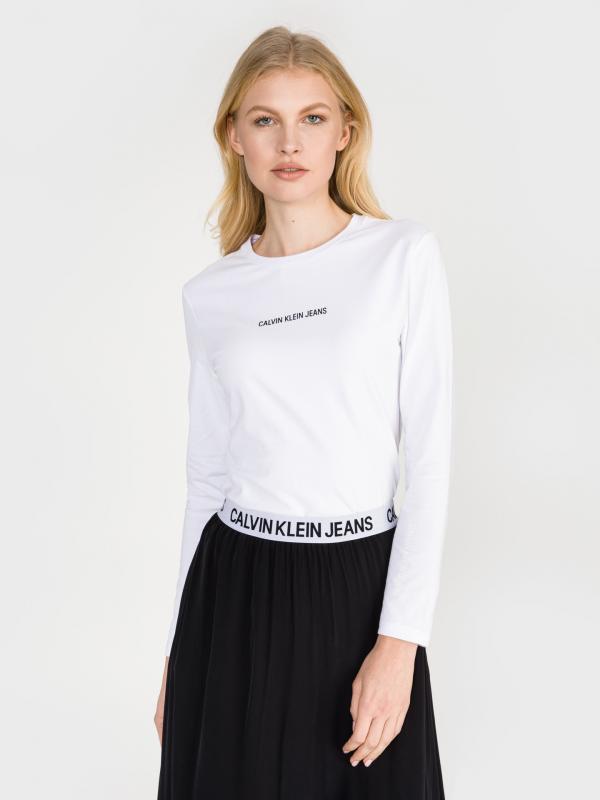 Triko Calvin Klein Bílá