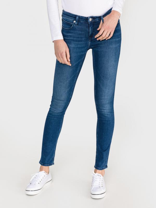 022 Jeans Calvin Klein Modrá